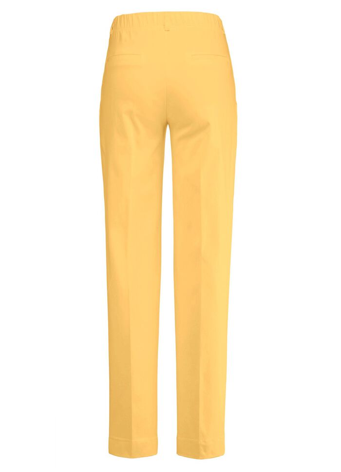 Hose mit Ziersteppungen 