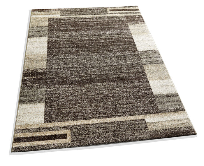 Strapazierf&auml;hige, pflegeleichte Br&uuml;cken und Teppiche BRAUN