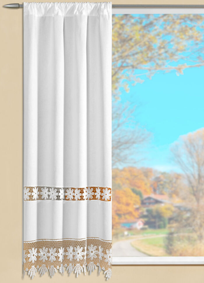 Seitenschal im Landhaus-Stil 