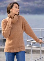 Pullover mit dezenten Glitzereffekten 