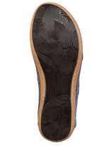 Waldl&auml;ufer, bequeme Damen-Sandalen, Weite H, mit herausnehmbarem Fu&szlig;bett JEANS