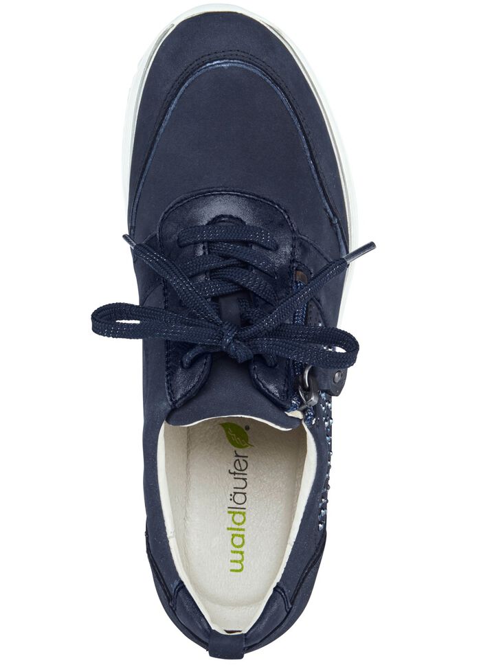 Waldl&auml;ufer, bequeme Damen-Schn&uuml;rschuhe, Weite H, mit herausnehmbarem Fu&szlig;bett 