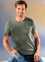 Dreierpack Shirts mit V-Ausschnitt 