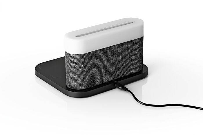 Wecker mit LED-Lampe 