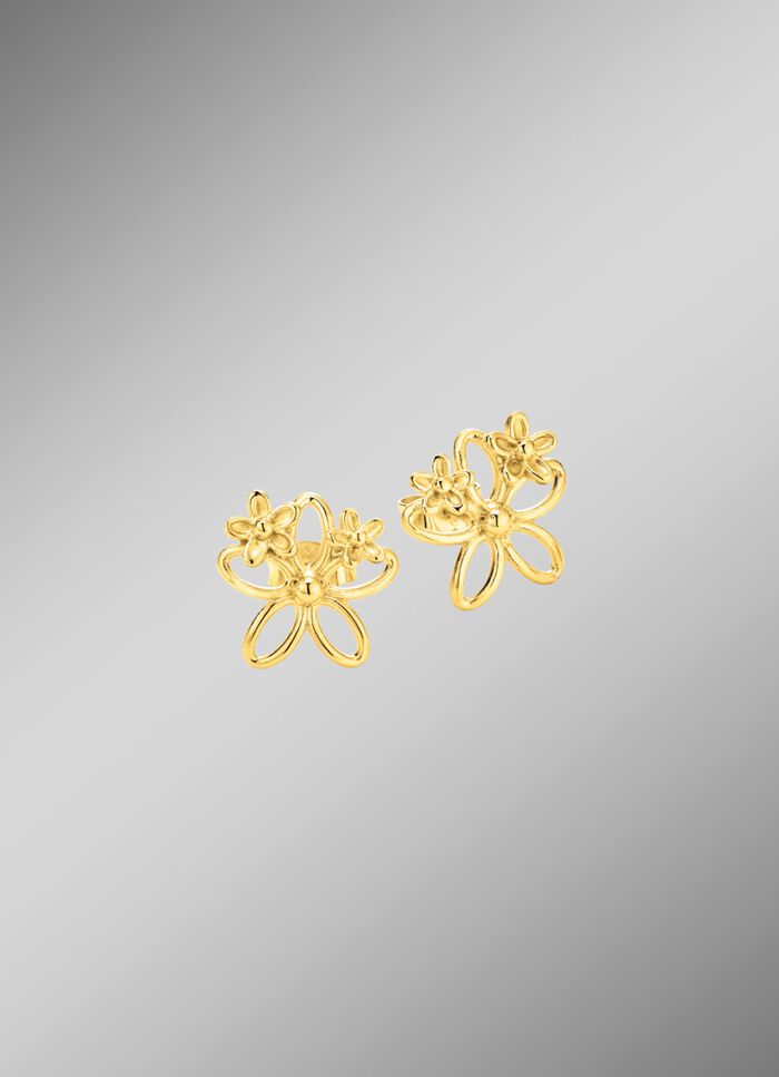 Filigrane Ohrstecker im Blumendesign 