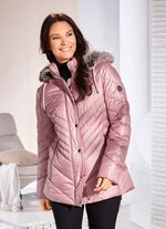 Jacke mit Rei&szlig;verschluss an den Seitenschlitzen 