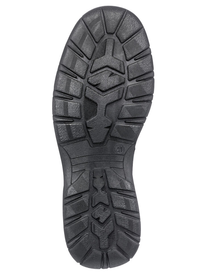 Wetterfester Schn&uuml;rschuh mit Wechselfu&szlig;bett SCHWARZ