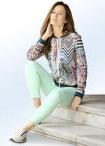 Magic-Jeans mit angesagtem Fransensaum MINT