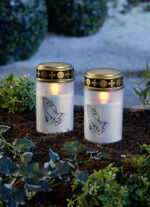 LED-Grablicht, 2er-Set WEISS