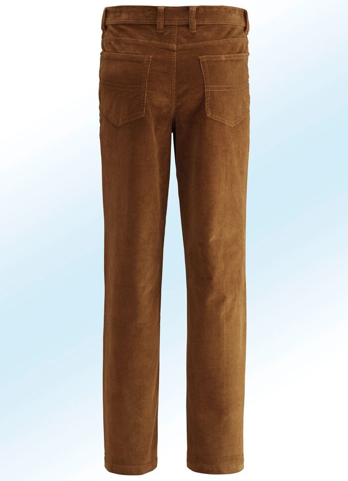 Cordhose in 4 Farben COGNAC