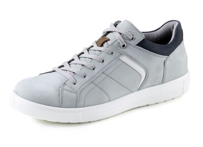 GINO GALANTE Schnürschuh aus Nubukleder mit Kontrastbesätzen  GINO GALANTE Schnürschuh aus Nubukleder mit Kontrastbesätzen