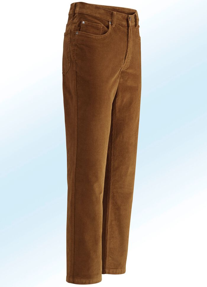 Cordhose in 4 Farben COGNAC