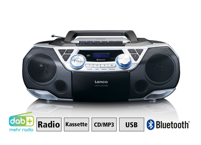 Lenco SCD-720SI CD-/Kassette-/DAB+ Radio 