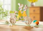 Osterhasen auf Tandem 