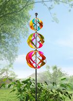 Windspiel Trio aus Metall 