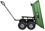 Gartenwagen von Güde mit Kippfunktion GRÜN-SCHWARZ