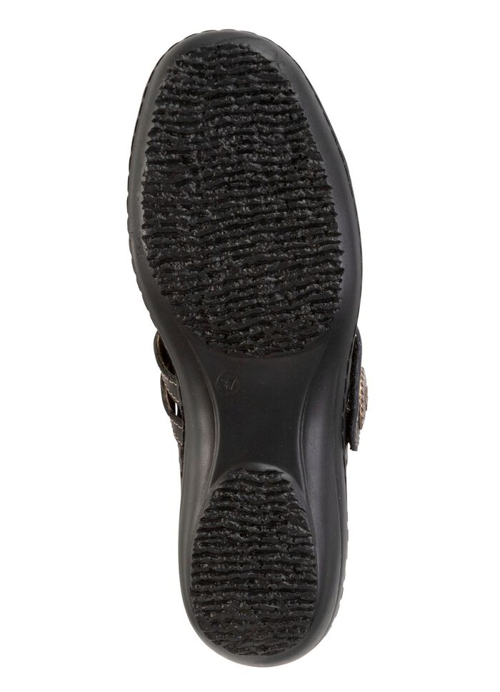 ELENA EDEN, sommerliche Damen-Spangenschuhe, Weite H, mit herausnehmbarem Fu&szlig;bett 