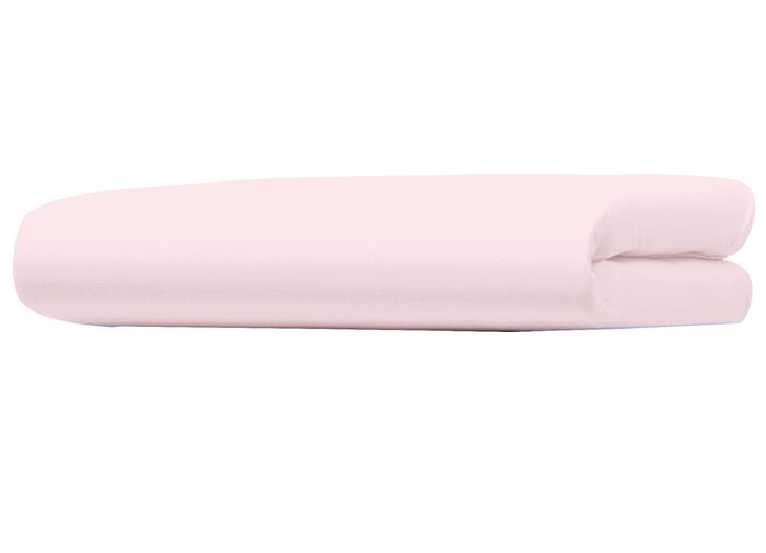 Antibakterielles Inkontinenz-Spannbetttuch aus 100% Baumwolle ROSÉ