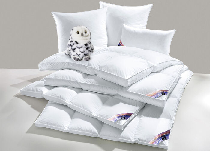 Herrlich warme Daunendecken-Serie Winterträume von Spessarttraum WEISS