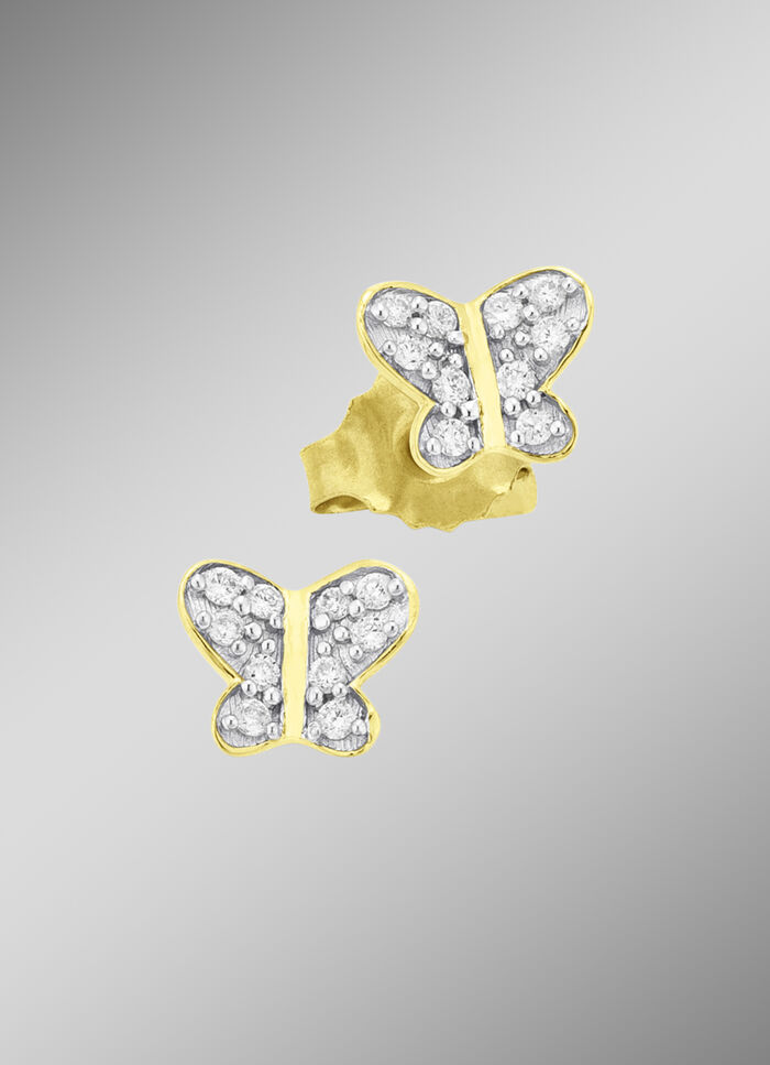 Tolle Ohrstecker im Schmetterling-Design 