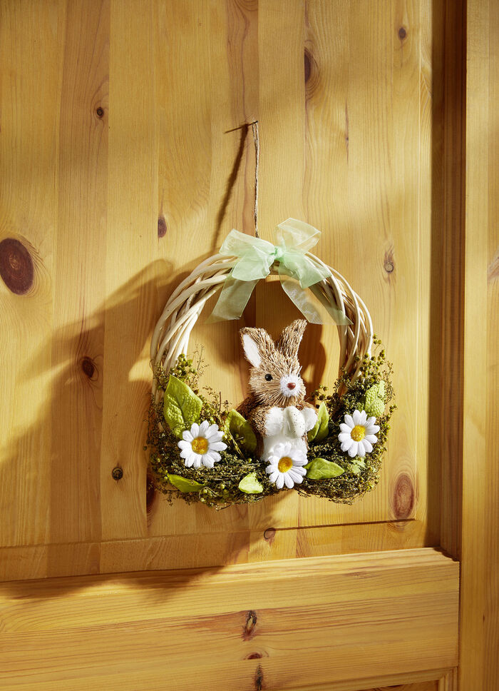 Weidenkranz mit Häschen 