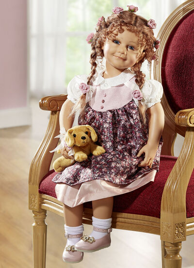 Künstlerpuppe Jenny von Sieglinde Frieske 