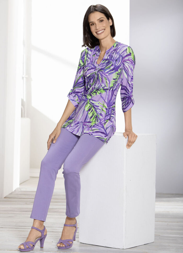 Soft-Stretch-Hose in 12 Farben LAVENDEL