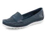 Gemini Slipper aus Nappaleder mit Lederspange 