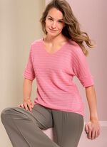 Pullover mit kurzen Fledermaus&auml;rmeln 