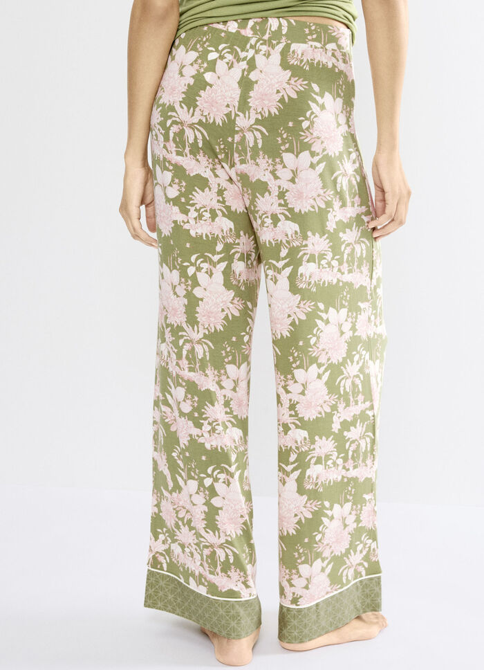 Triumph-Aura Spotlight Hose mit hübschem Druckdessin 