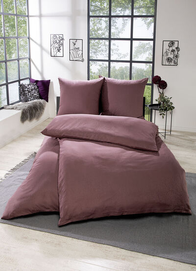 Damast-Bettwäsche-Garnitur von Dormisette 