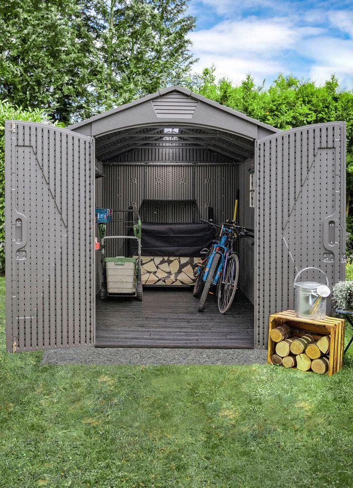 Stabiles Ger&auml;tehaus GRAU