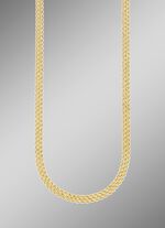 Hochwertige, 3-reihige Kordelkette mit Federring 