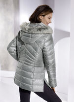 Jacke mit abnehmbarer Kapuze 