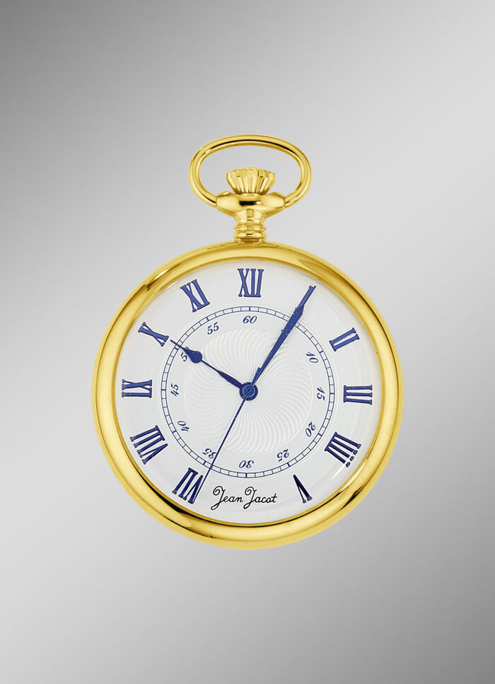 "Jean Jacot"-Quartz-Taschenuhr
