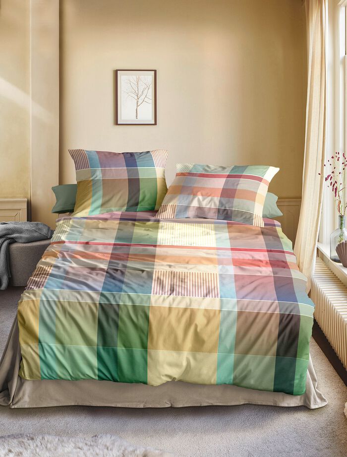 Mako-Satin Bettw&auml;sche-Garnitur 