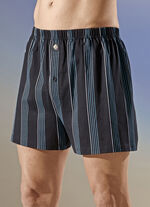 Viererpack Boxershorts mit Streifendessin 