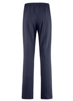 Schicke Hose mit ausgestellter Fu&szlig;weite MARINE