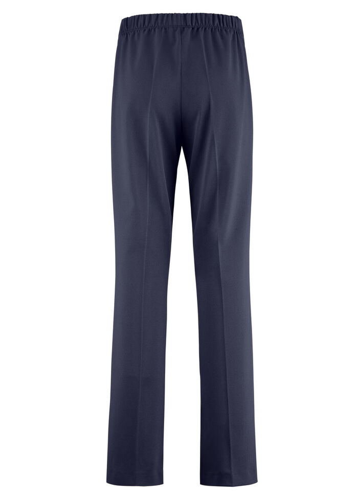 Schicke Hose mit ausgestellter Fu&szlig;weite MARINE