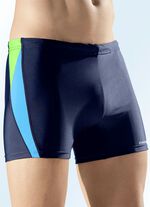 Zweierpack Badepants mit bunten Eins&auml;tzen 