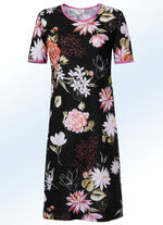 Nachthemd mit Inkjet-Druck und knielang 