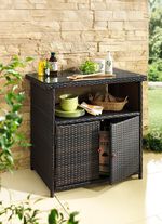 Praktisches Sideboard f&uuml;r Garten oder Terrasse 