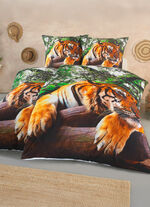 Digitalbedruckte Bettw&auml;sche-Garnitur 