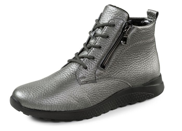 Waldl&auml;ufer, bequeme Damen-Stiefeletten, Winterschuhe, Weite H, aus Hirschleder 