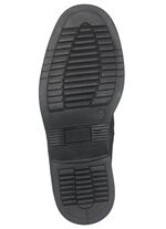 Stiefelette aus molligem Lammfellfutter SCHWARZ