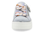 Remonte Sneaker mit bunter Schnürung BLEU-WEISS