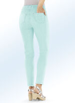 Magic-Jeans mit angesagtem Fransensaum MINT