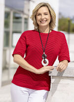 Pullover mit Ajourmuster 