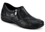 Slipper mit Klimamembrane SCHWARZ