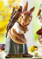 Nostalgie Hasenfrau, 2er Set 